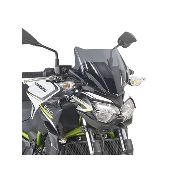 Мотоциклетний щиток Kappa для Kawasaki Z 650 (20-), Yamaha MT-03 321 (20-) затемнений без кріплення