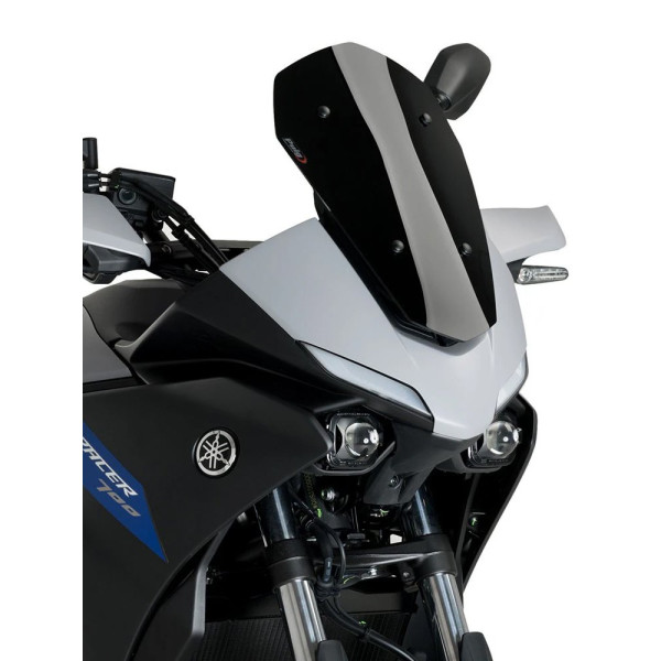 Спортивний екран PUIG V-Tech для Yamaha Tracer 700 / GT (20-), Tracer 7 / GT (21-) чорний
