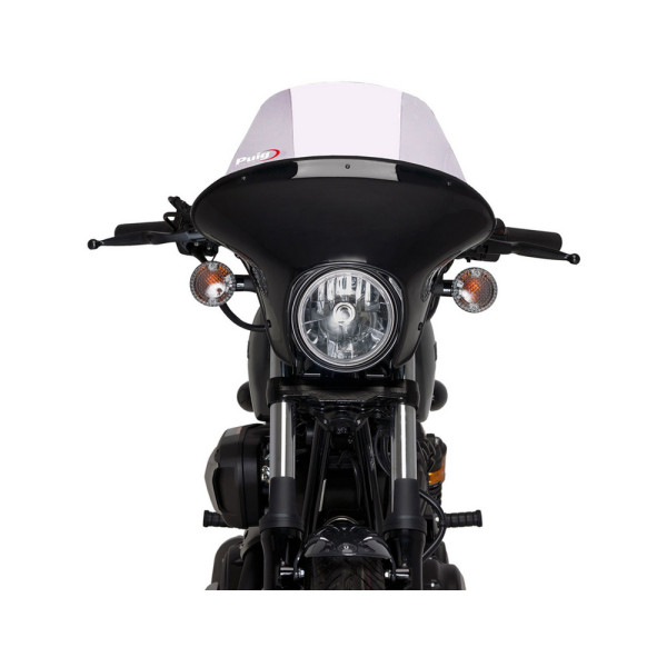 Мотоциклетний туристичний обтічник PUIG Batwing SML для Yamaha XV950 (14-19), XV950R (14-21) легке затемнення