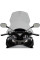 Мотоциклетний туристичний щиток PUIG V-Tech для Piaggio MP3 400 / Sport / Exclusive (22-) легке затемнення