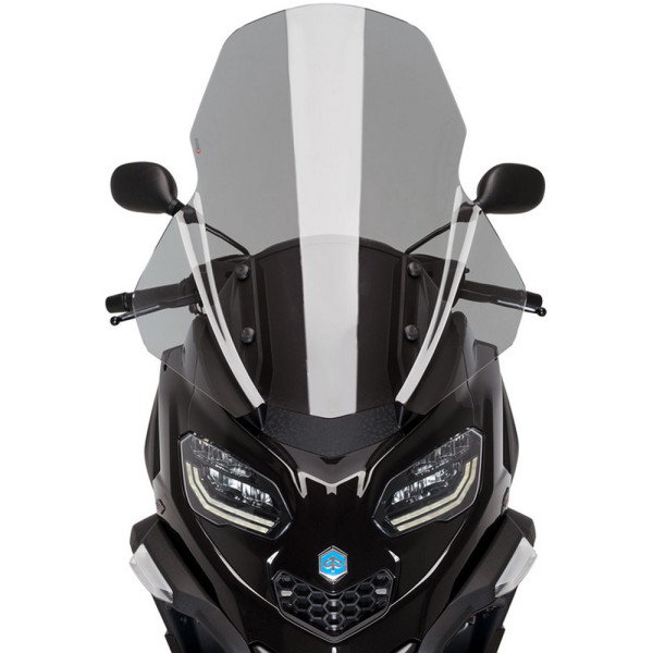 Мотоциклетний туристичний щиток PUIG V-Tech для Piaggio MP3 400 / Sport / Exclusive (22-) легке затемнення