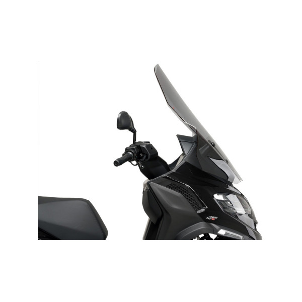 Мотоциклетний туристичний щиток PUIG V-Tech для Piaggio MP3 400 / Sport / Exclusive (22-) легке затемнення