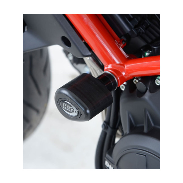 Краш-пади Aero R&G для Ducati Monster 797 (17-18) чорні