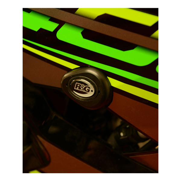 Краш-пади Aero R&G для Kawasaki Ninja 250 (18-20), Ninja 400 (18-19) чорні