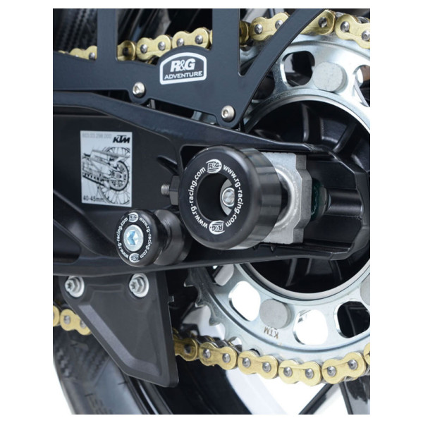 Ролики важеля R&G для KTM 1050 Adventure (15-18), 1290 Super Adventure (15-19) чорні