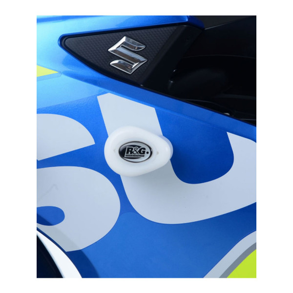 Краш-пади Aero R&G для Suzuki GSX-R125 (17-19) білі