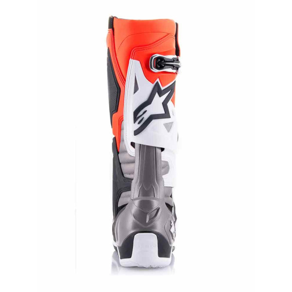 Бутси ендуро Alpinestars MX Tech 10 помаранчево-чорно-фіолетові