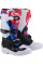 Дитячі кросові черевики Alpinestars MX Tech 7S чорні-білі-червоні