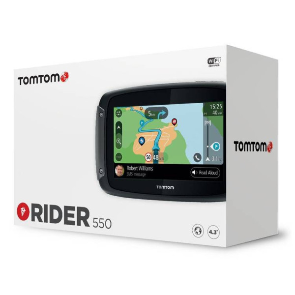 Навігатор TomTom Rider 550 single pack