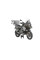 Центральний кофр Touratech Zega XXL RapidTrap срібний об'єм: 72л