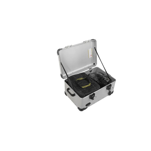 Центральний кофр Touratech Zega XXL RapidTrap срібний об'єм: 72л