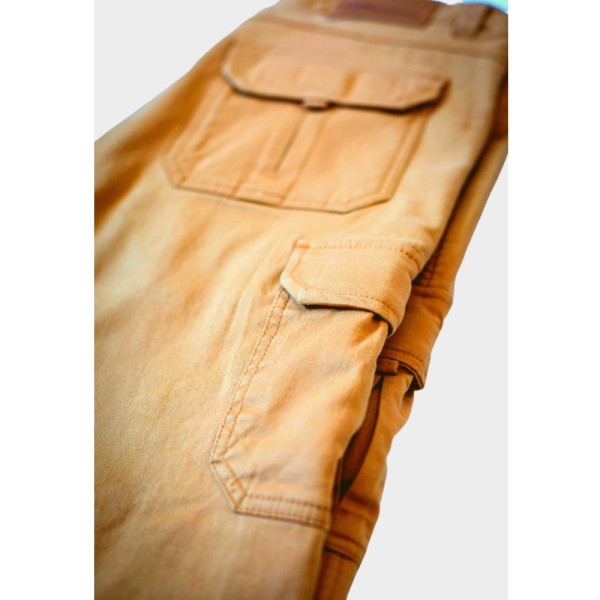 Мотоциклетні джинси Mottowear Helios 2.4 коричневі