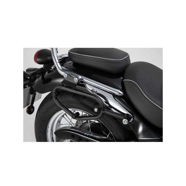 Комплект бічних сумок Legend Gear 13,5/13,5 л і кріплень SLC SW-MOTECH Honda (вибрані моделі) чорного-каштанового