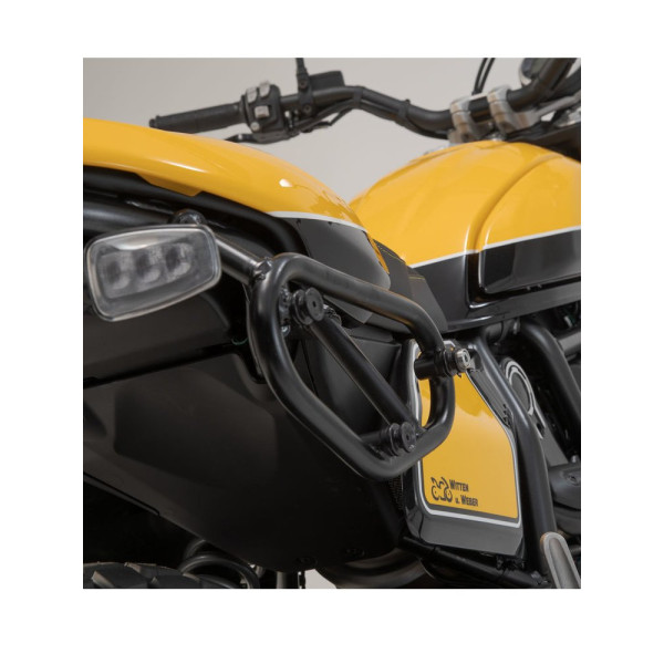 Комплект бічних сумок Legend Gear 13,5/9,8 л і кріплень SLC DUCATI Scrambler Café Racer (19-), Scrambler 800 Icon / Classic (19-22), Scrambler Nightshift (20-22), Full Throttle (18-20), Desert Sled (16-)
