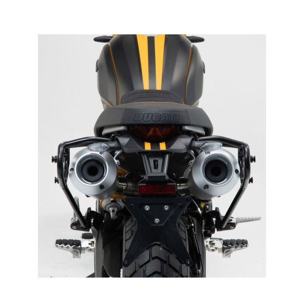 Комплект бічних сумок Legend Gear Black 13,5/13,5 l і кріплень SLC Ducati Scrambler 1100 / Special / Sport (18-)