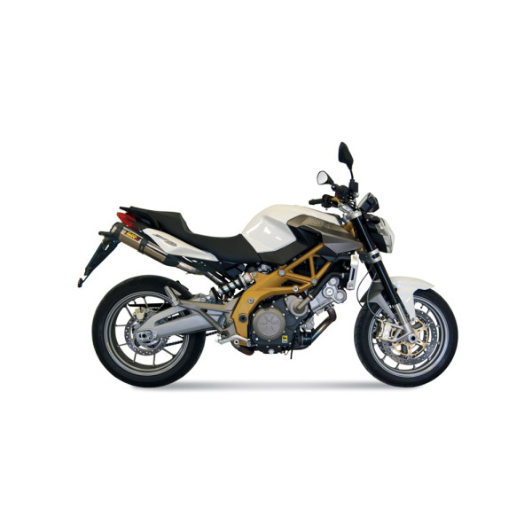 Випускні системи Slip-On Line (Suono) MIVV для Aprilia Shiver 750 (08-16) сріблясті