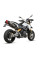 Вихлопні системи Slip-On Line (Suono) MIVV для Aprilia Dorsoduro 1200 (12-16) сріблясті