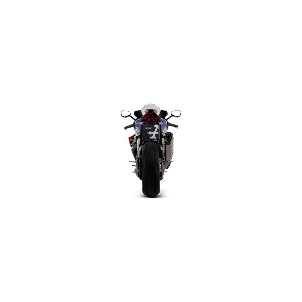 Вихлопна система Arrow Pista без гомологації, з титановою трубою з'єднання Aprilia RSV 4 1100 Factory/ Tuono V4 1100 (21-) титановий