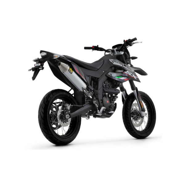 Глушник Arrow Thunder, алюміній + нержавіюча сталь - Aprilia RX/SX 125 21-22