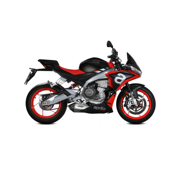 Повний вихлопний комплект (Delta Race) MIVV для Aprilia RS660 (20-) / Tuono 660 (21-) срібний