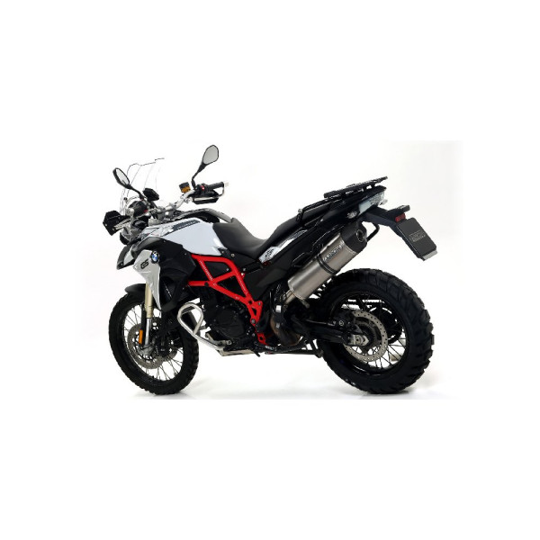 Глушник Arrow BMW F 650 GS 08-12, BMW F 800 GS / Adventure 08-18 Maxi Race-Tech, Titanium + Carbon