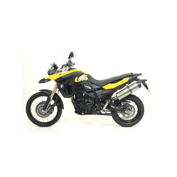 Глушник Arrow BMW F 650 GS 08-12, BMW F 800 GS / Adventure 08-18 Maxi Race-Tech, Titanium + Carbon