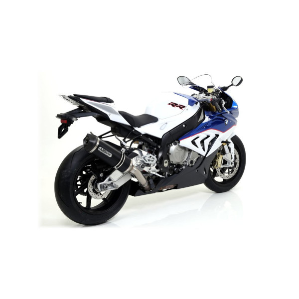 Глушник Arrow BMW S 1000 RR 15-16 Race-Tech, Темний алюміній + вуглецеве волокно