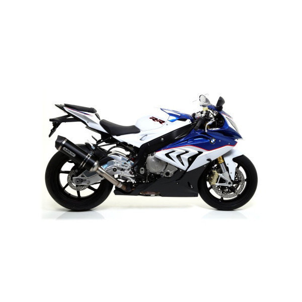 Глушник Arrow BMW S 1000 RR 15-16 Race-Tech, Темний алюміній + вуглецеве волокно