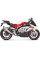 Повний вихлопний система Akrapović для BMW S 1000RR 15-18 Racing Line, Titanium