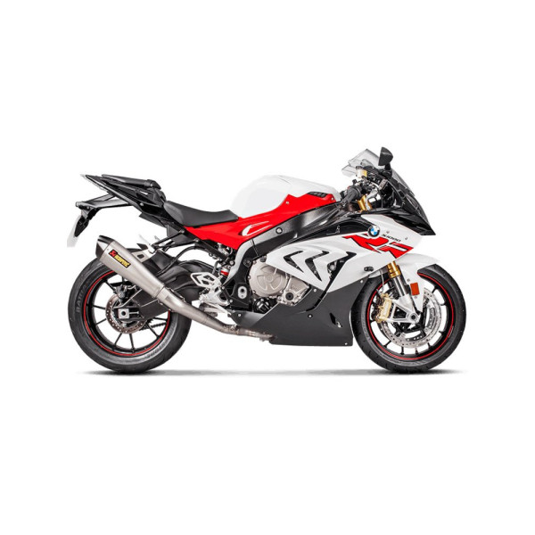 Повний вихлопний система Akrapović для BMW S 1000RR 15-18 Racing Line, Titanium