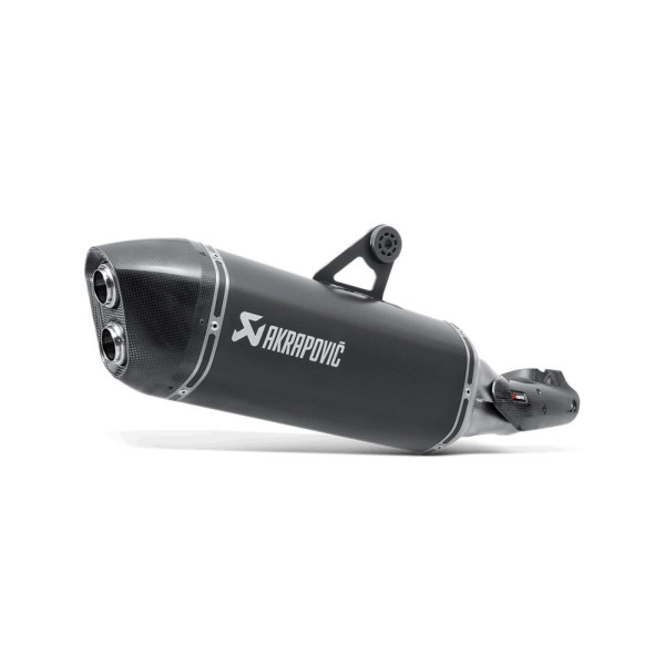 Глушник мотоцикловий Akrapović для BMW R 1200GS 13-16 / R 1200GS Adventure 14-16 Slip-On Line, Чорний Титан