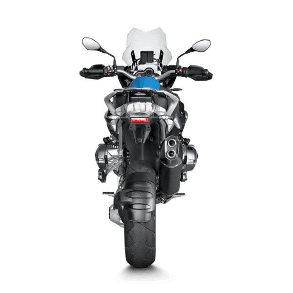 Глушник мотоцикловий Akrapović для BMW R 1200GS 13-16 / R 1200GS Adventure 14-16 Slip-On Line, Чорний Титан