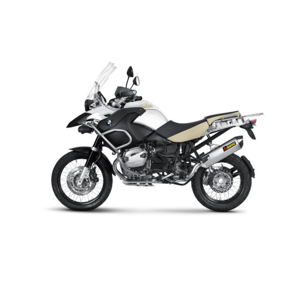 Глушник мотоцикловий Akrapović для BMW R 1200GS (10-12)/ Adventure (10-13) Slip-On Line, Titanium