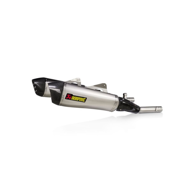 Глушник мотоцикловий Slip-On Line (Титан + Вуглецеве волокно) Akrapović BMW K 1600 GT/GTL (11-23)