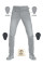 Мотоциклетні джинси Pando Moto Robby Slim чорні
