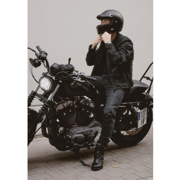 Мотоциклетні джинси Pando Moto Robby Slim чорні