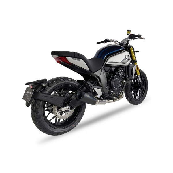Повний вихлопний комплект IXIL RB Race Xtrem CF Moto 700 CL-X (21-23) чорний