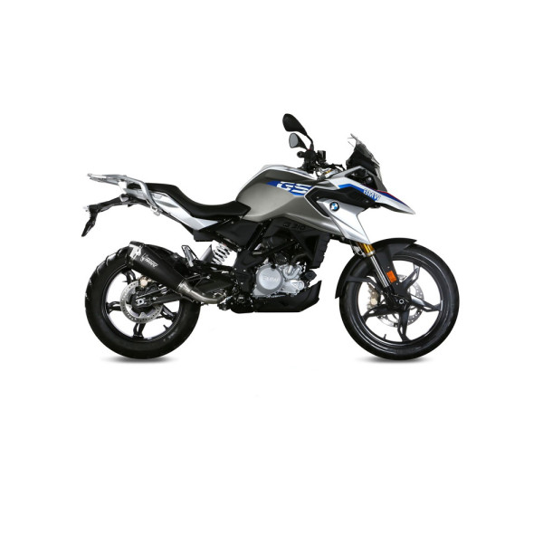 Повний вихлопний комплект (Delta Race) MIVV для BMW G310GS (17-) чорний