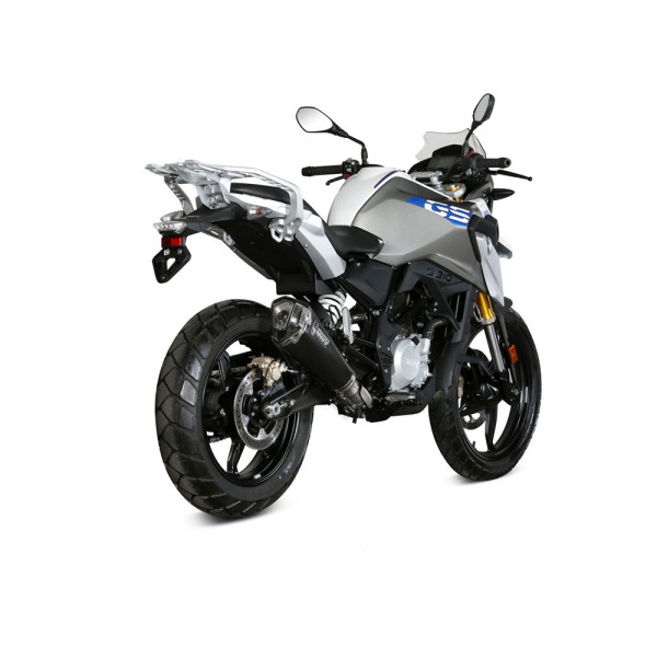 Повний вихлопний комплект (Delta Race) MIVV для BMW G310GS (17-) чорний