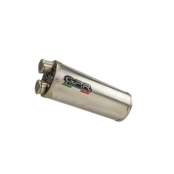Глушник G.P.R Dual Inox Slip-on, Нержавіюча сталь - BMW R 1250 R - Rs 21-22