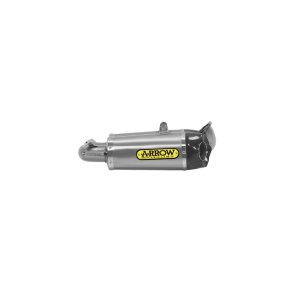 Глушник Arrow Works (набір) Ducati 1199 Panigale 12-15, 899 Panigale 14-15 Works, Титан + вуглецеве волокно