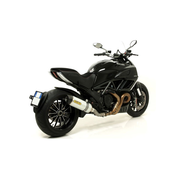 Глушник Arrow Ducati Diavel 11-16, Multistrada 1200 / S 10-14, Monster 1200 14-15, Monster 821 14-17 Race-Tech, Алюміній + вуглецеве волокно