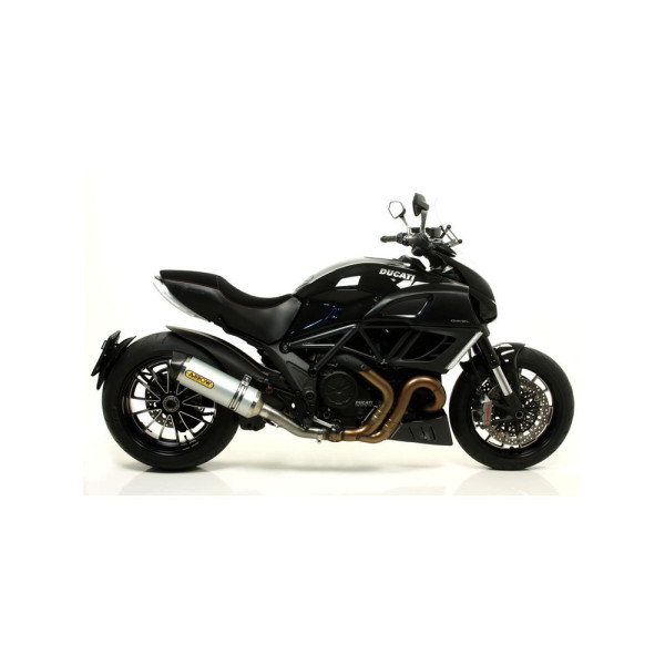Глушник Arrow Ducati Diavel 11-16, Multistrada 1200 / S 10-14, Monster 1200 14-15, Monster 821 14-17 Race-Tech, Алюміній + вуглецеве волокно