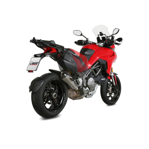 Глушник мотоцикловий Slip-On Line (Delta Race) MIVV для Ducati Multistrada 1200 (15-17) / 1260 (18-20) срібний