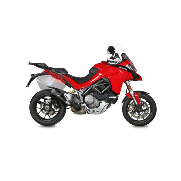 Глушник мотоцикловий Slip-On Line (Delta Race) MIVV для Ducati Multistrada 1200 (15-17) / 1260 (18-20) чорний