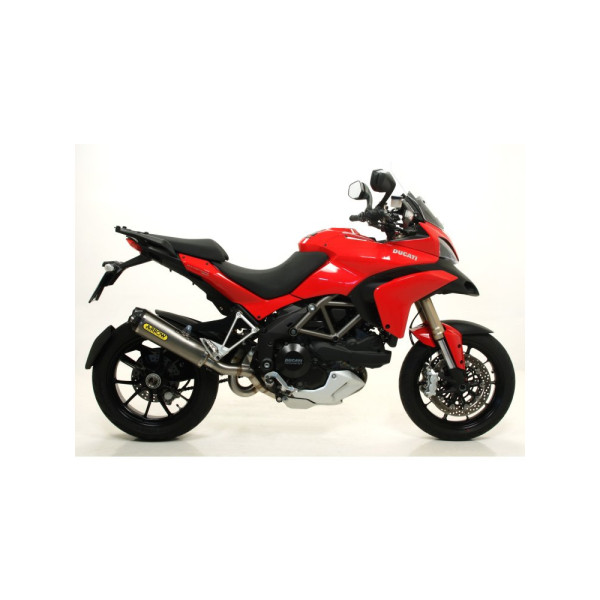 Глушник Arrow Ducati Multistrada 1200 / S 10-14 Works, Титан + вуглецеве волокно