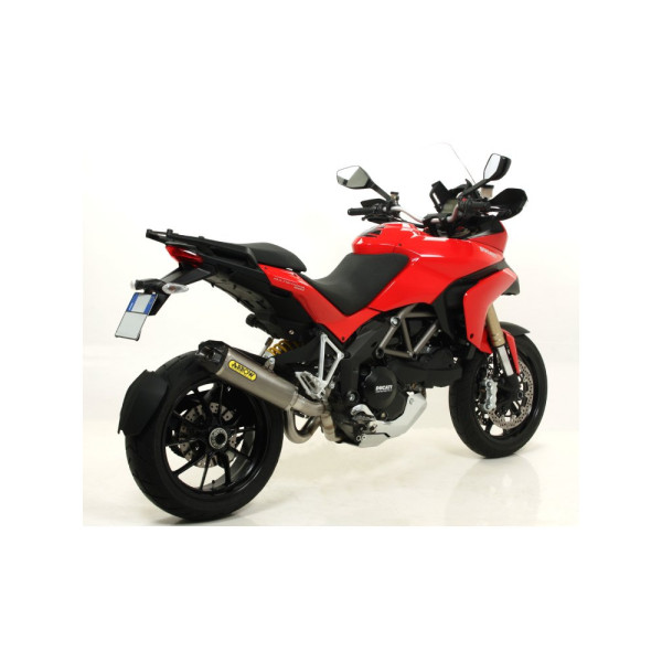 Глушник Arrow Ducati Multistrada 1200 / S 10-14 Works, Титан + вуглецеве волокно