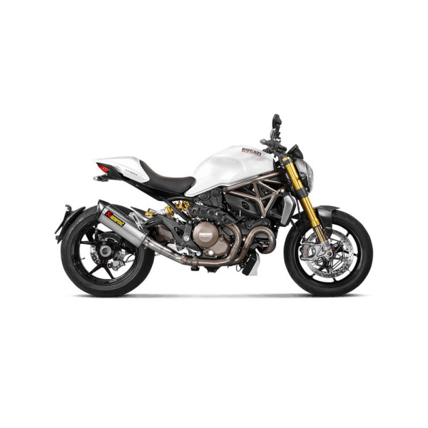 з'єднувальна труба Akrapovič Ducati Monster 821/ 1200/ 1200S (14-20) титан