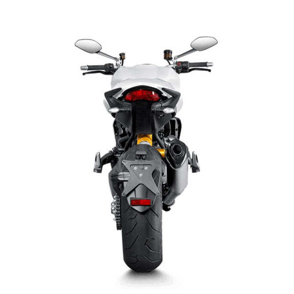 з'єднувальна труба Akrapovič Ducati Monster 821/ 1200/ 1200S (14-20) титан