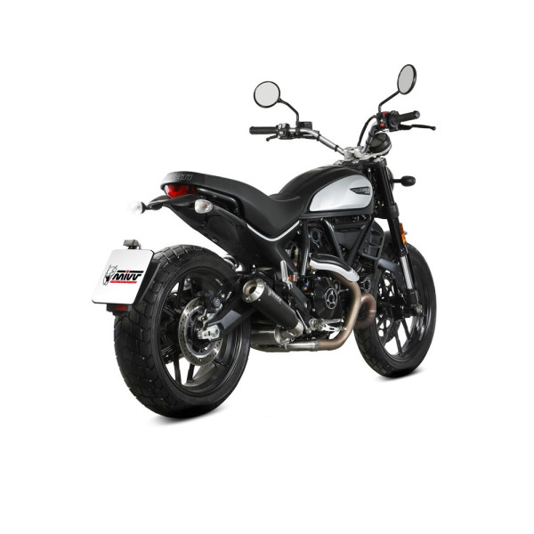 Випускний глушник (X-M1) MIVV для Ducati Scrambler 800 Icon (21-22) чорний